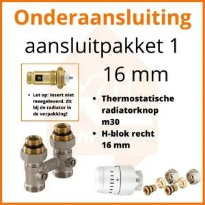Aansluitsetten (tip!)