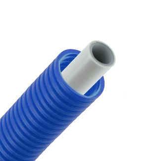 Bonfix Alu-pers meerlagenbuis met mantel | blauw | 16 x 2.0 | Rol 50 meter