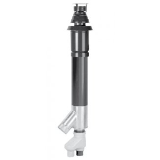 Aluminium Skyline Combi Dakdoorvoer HR Ø80/80 - Ø125 mm