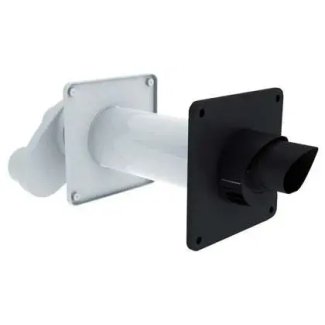 Safe-PP Concentrische Geveldoorvoer Lengte 640 mm / Ø80/125 mm