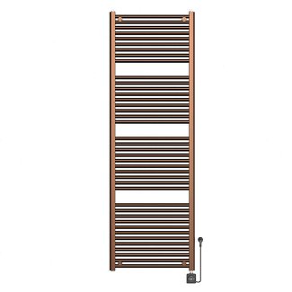 Elara elektrische radiator Smart WiFi 181,7 x 60 cm geborsteld brons koper PVD