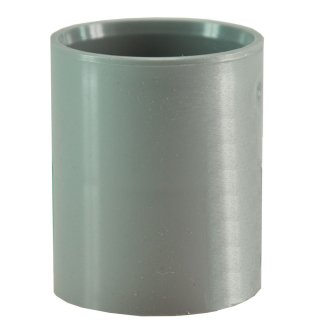 Dubbele mof 32 mm PVC