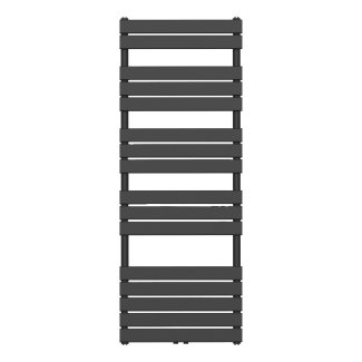 160x60 cm - 875 Watt  - Ecorad Florence - Mat Zwart  - Handdoekradiator | Designradiator