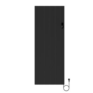 160x60 cm 2000W – E-Plate Zwart - met WIFI - Elektrische Verticale Radiator