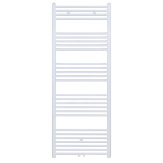 160x50 cm - 900 Watt - Ecorad Handdoekradiator - Wit (RAL9016) - Universal-6 aansluitpunten