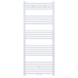 160x60 cm - 1050 Watt - Ecorad Handdoekradiator - Wit (RAL9016) - Universal-6 aansluitpunten