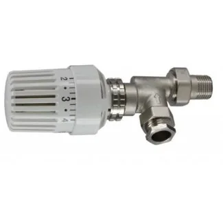 Thermostatische Radiatorkraan verkeerdhaaks