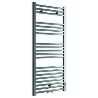 80x40 cm - 450 Watt - Ecorad Handdoekradiator - Chroom - Universal-6 aansluitpunten