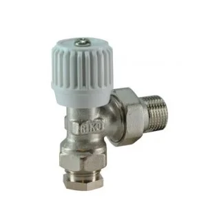 Radiatorkraan haaks 15mm x 1/2"