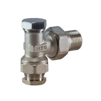 Voetventiel haaks 15mm x 1/2"
