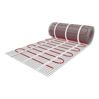 Elektrische vloerverwarming 2 m2 - 300,Watt + gratis Klokthermostaat