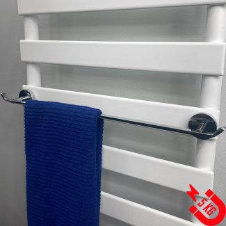Magneet-line Chroom – Magnetische 385 mm handdoekhouder