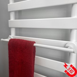 BSXL Magneet-line wit – Magnetische 510 mm handdoekhouder