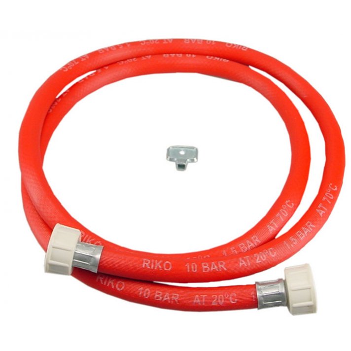 Riko Complete Rode Vulslangset met 3/4" Rechte Wartels 150 cm