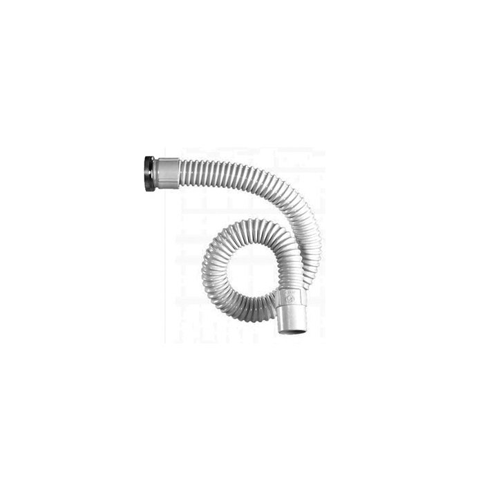 Flexibele aansluitslang verlijmbaar 5/4" wartel x 32mm spie 75 cm