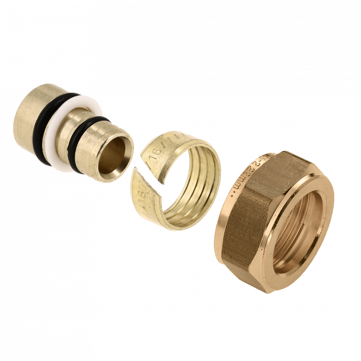 Bonfix Messing Knelset | 20 voor in knelhuis 22
