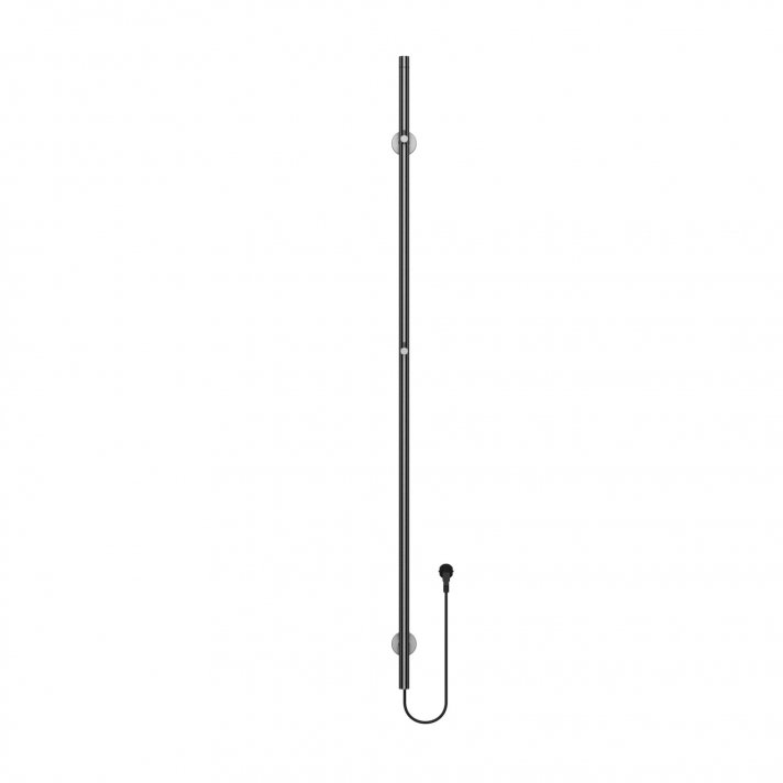 1500x63 - 60 Watt | Elektrische Staafhanddoekradiator - Gunmetal