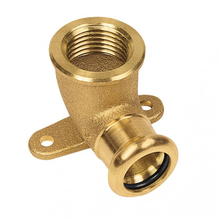 Bonfix Roodkoper Binnendraad x Press Muurplaat (water) | 1/2 x 12