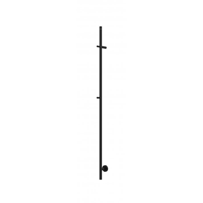 Callista elektrische staafhanddoekradiator 60 Watt 150 cm mat zwart