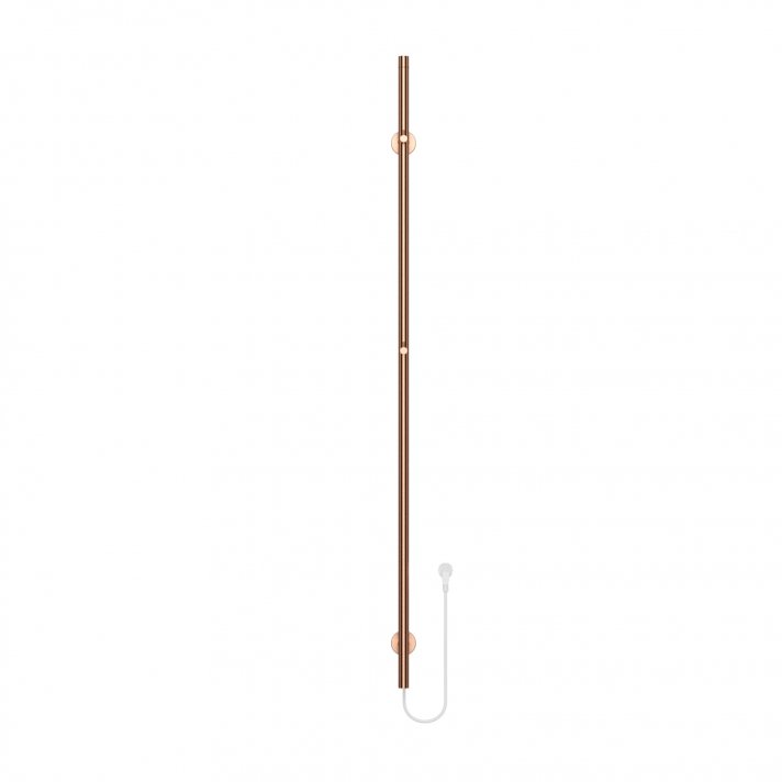 1500x63 - 60 Watt | Elektrische Staafhanddoekradiator - Koper