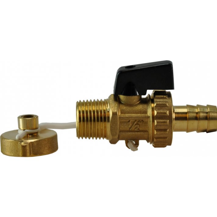Riko Zware Vul- en Aftapkraan 1/2" met Hendel
