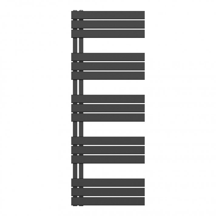 1600x600 – 864 Watt | handdoekradiator zwart | links aansluiting/comb