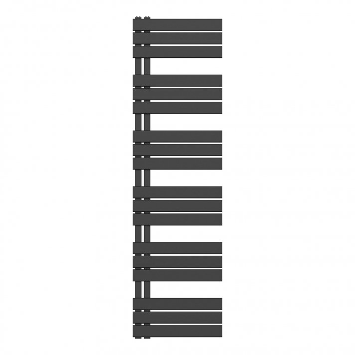 1800x500 – 890 Watt | handdoekradiator zwart | links aansluiting/comb