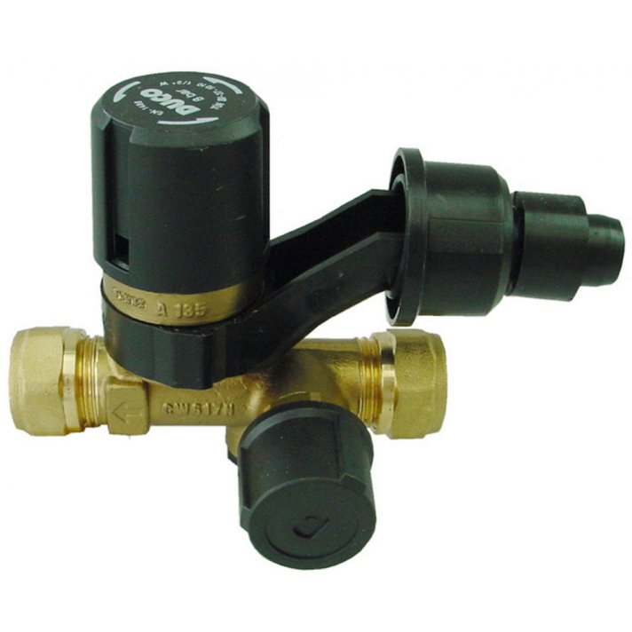 Riko Duco inlaatcombinatie 15 mm knel 8 bar