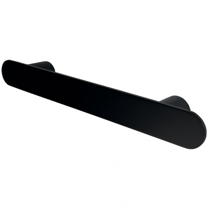 BSXL magnetisch 460 mm handdoekenrek voor radiatoren rond – Zwart