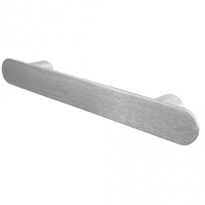BSXL magnetisch 460 mm handdoekenrek voor radiatoren rond – Geborsteld RVS