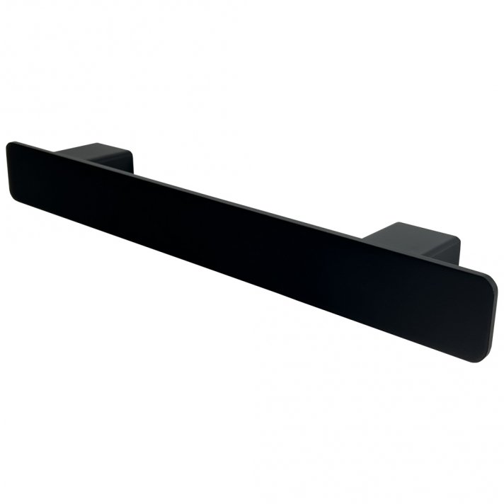 BSXL magnetisch 460 mm handdoekenrek voor radiatoren vierkant - Zwart