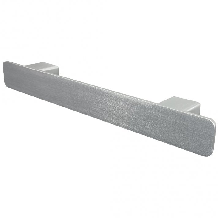 BSXL magnetisch 460 mm handdoekenrek voor radiatoren vierkant – Geborsteld RVS