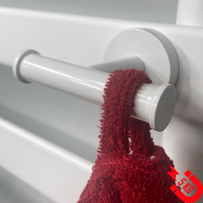 BSXL Magneet-line wit – Magnetische dubbele haak