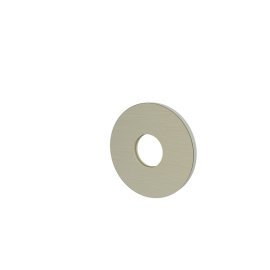 Slim Rozet Wastafelkraan Uitloop 50mm Geborsteld Staal | RadiatorKopen