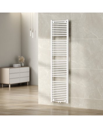 Elara sierradiator 181,7 x 45,0 cm glans wit