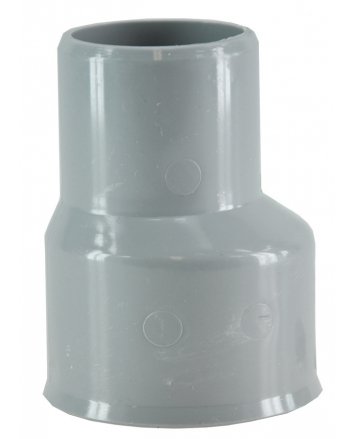 Reparatiemof 125 mm x verjongde spie 118 mm PVC