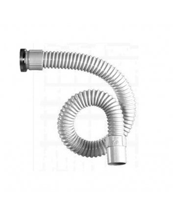 Flexibele aansluitslang verlijmbaar 5/4" wartel x 32mm spie 75 cm
