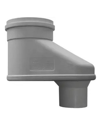 Ubbink Adapter 80/80 - 80/125 mm Broekstuk/Spruitstuk
