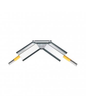 Coverfix bocht DN20 (max. Ø28 mm), 180 mm x 104,4 mm x 2 mm