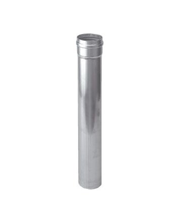 Alu-Fix Rookgaspijp Lengte 1000 mm x Ø80 mm