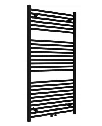 Best-Design Zero-Black handdoekradiator Zwart 729 W 1200x600