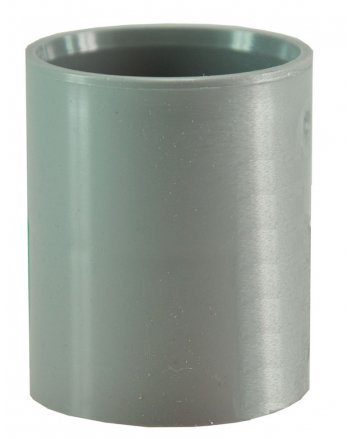 Dubbele mof 32 mm PVC