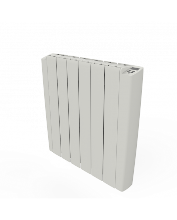 580x1080 - 2000W | Aluminium Muur Radiator Wit + Afstandsbediening