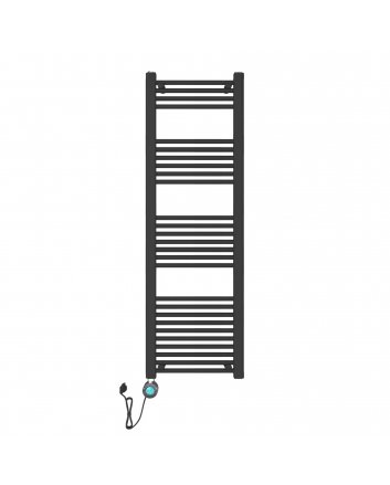 1600x500 – 1000 Watt | elektrische handdoekradiator mat zwart
