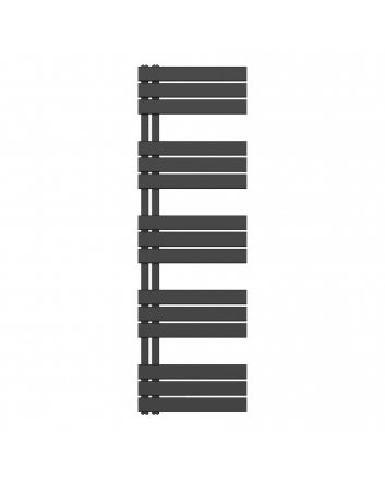 1600x500 – 755 Watt | handdoekradiator zwart | links aansluiting/comb