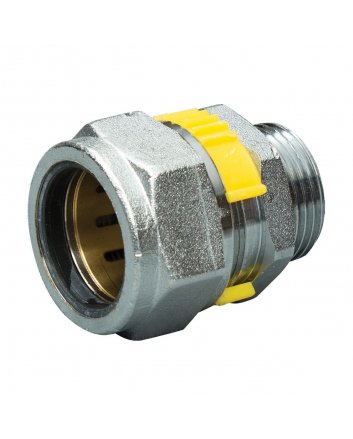 Gaskoppeling PLT recht 1/2" buitendraad x DN15