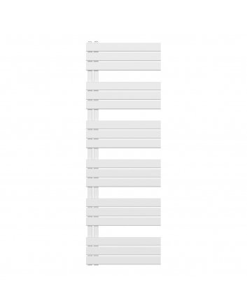 1800x600 – 1021 Watt | handdoekradiator wit | links aansluiting/comb