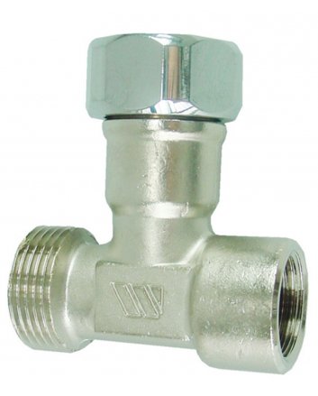 Riko Watts adapter voor waterslagdemper 1/2 binnendraad x 3/4 buitendraad