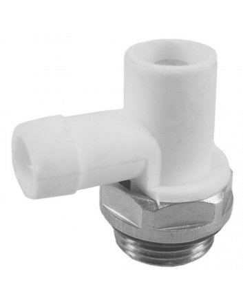 Riko radiator-strangaftapper met O-ring 1/2