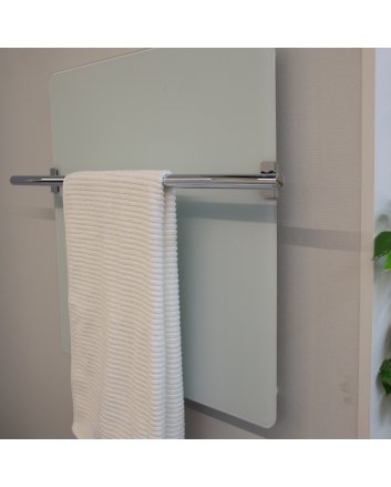 BSXL handdoekenrek 300 mm voor radiatoren zij-bevestiging chroom